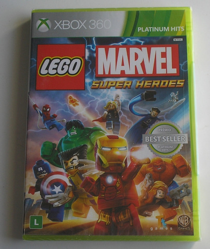 Lego Marvel Super Heroes Xbox 360 Original Lacrado Português