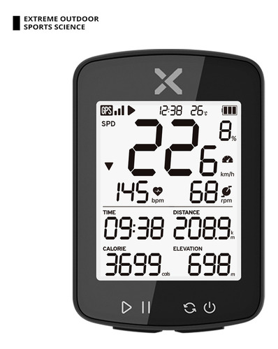 Velocímetro Inalámbrico Gps Para Bicicleta Roadbike Mtb