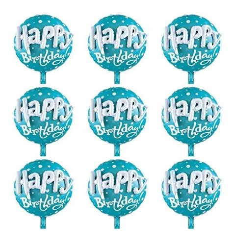 Globos De Fiesta Infantil 23in Happy Birthday Foil Globos Cu