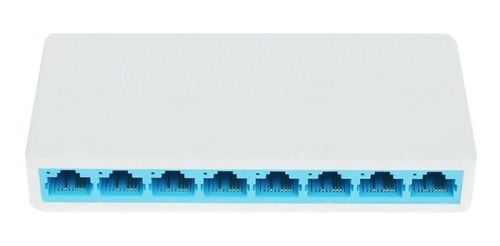Imagem 2 de 4 de Switch Mercusys 8 Portas 10/100mbps Ms108