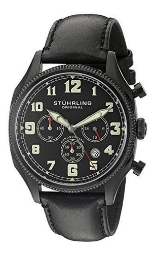 Stuhrling Original 584.02 Monaco Reloj Analogico De Cuarzo C