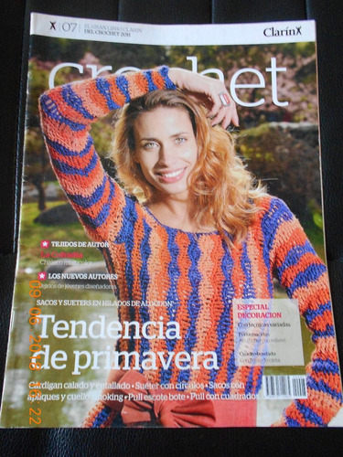 Crochet Revista Gran Libro Del Crochet - 2011 - N° 7 Clarin
