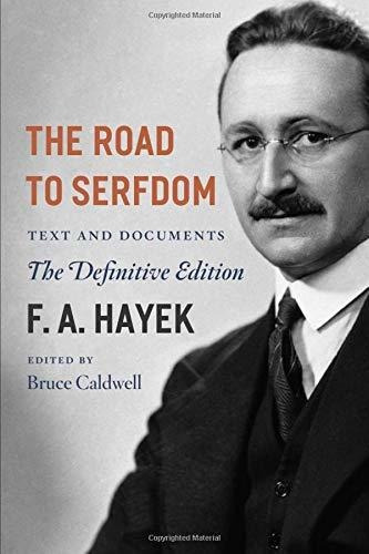 Libro The Road To Serfdom: Text And Documents, Portada Pue