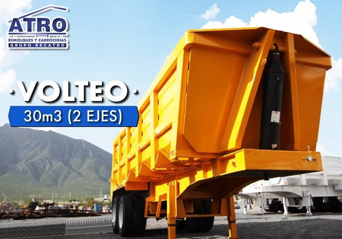 Imagen 1 de 11 de Atro Remolques Volteo 2 Ejes 30m3 Pistón Hyva 2022 Crédito