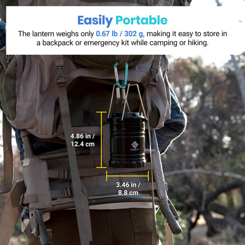 Linterna Led De Campamento, Paquete De 4 Unidades