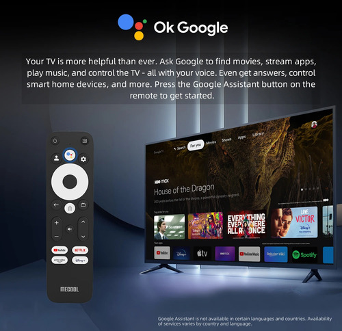 Mecool Tv Box Km7 Plus Android Tv 4k Hdr Google Chromecast