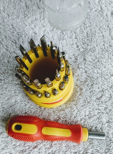 Set Para Reparacion Celular Y Electronica 30 Puntas Y Mango