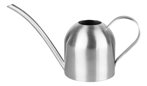 Regadera Pequeña De Acero Inoxidable, Diseño De Caño Largo