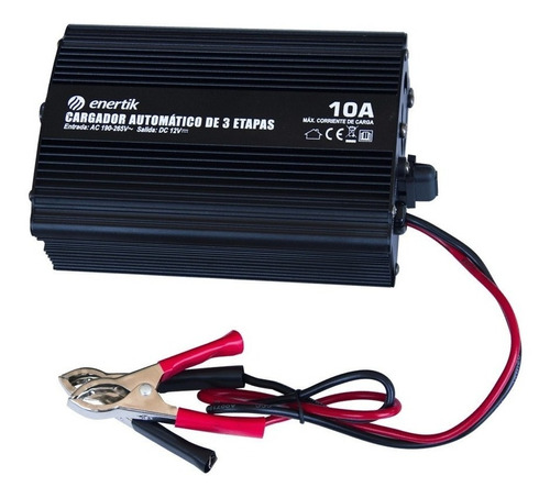 Cargador De Batería Inteligente Automático 12v 10a - Enertik