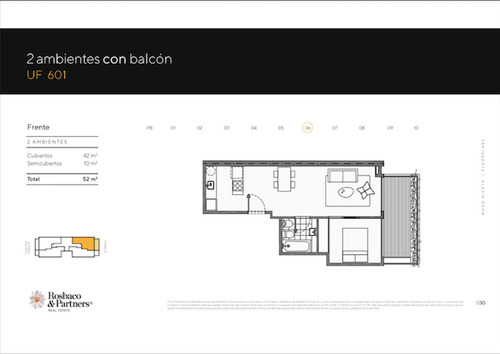 Imagen 11 de 11 de 2 Ambientes Venta Palermo A Estrenar Edificio Mood