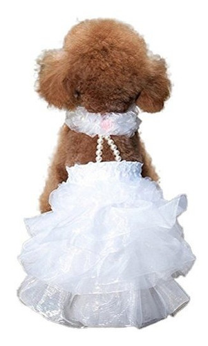 Disfraz Para Perros Wonderful Perro Vestido De Novia Traje D