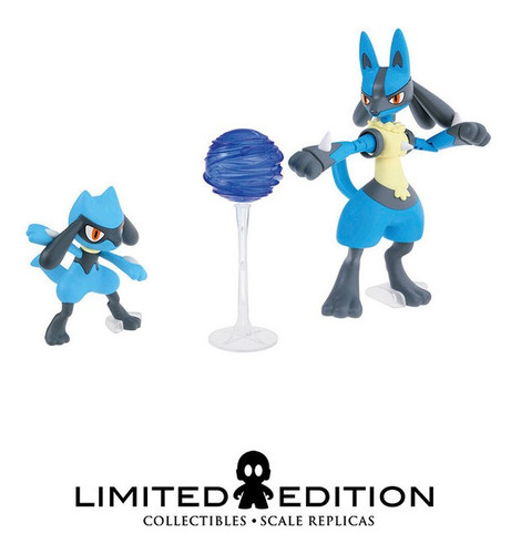 Pokémon Model Kit Riolu & Lucario