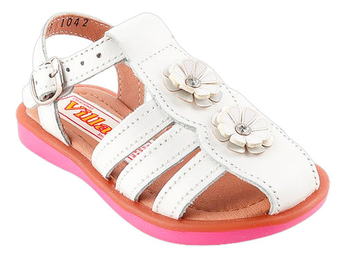 Huarache Bebé Chanclas Playa Niña Moda 100% Piel 1042-b