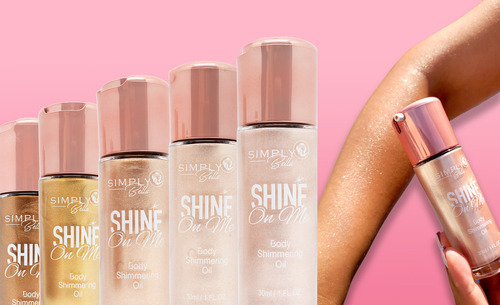 Simply Bella Shine On Me Body Shimmering Oil 