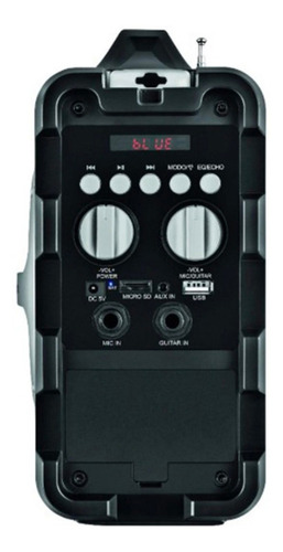 Imagem 4 de 4 de Alto-falante Mondial Multi Connect Thunder XII portátil com bluetooth multicolor 127V/220V