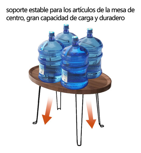 Mesa Circular Minimalista De 80 Centímetros/mesa De Café