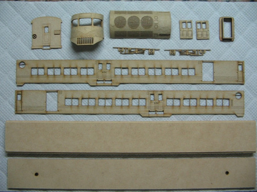 Nico Coche C/cabina Auxiliar Fiat Kit Fibrofacil H0 (mnl 03)