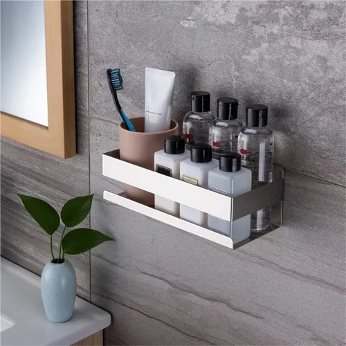 Zx Floating Shelves, Wire Drawn Shower Basket Organizer | MercadoLivre