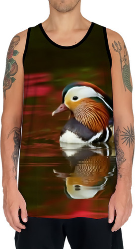 Camisa Regata Animais Patos Patinhos Fofos Rios Lagoas 3