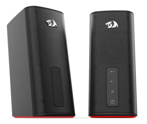 Parlante Redragon CONNIE GS814 con bluetooth negro