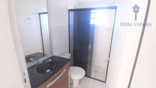 Apartamento Com 2 Dormitórios À Venda, 47 M² Por R$ 160.000 - Campolim - Parque Sicília - Votorantim/sp - Ap1444
