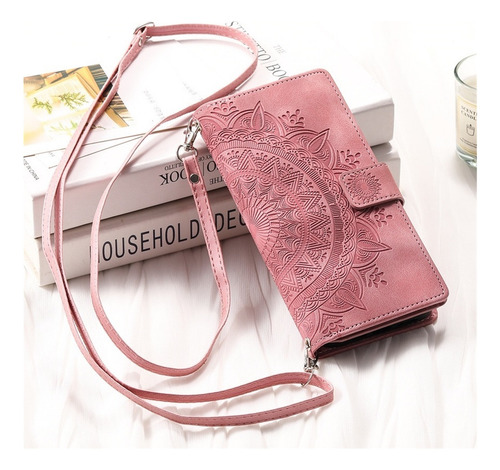 Funda Tipo Cartera Con Cremallera For Motorola G82 G72 G62