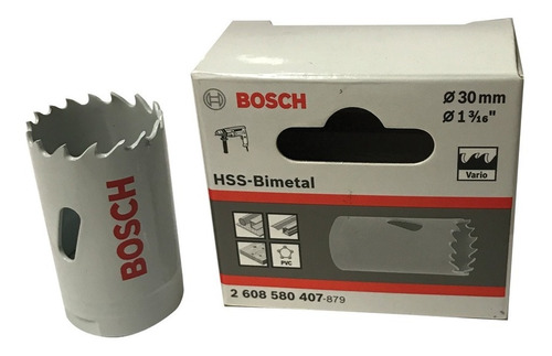 Sierra Copa 30mm Bimetálica Bosch Hss - 1/36 