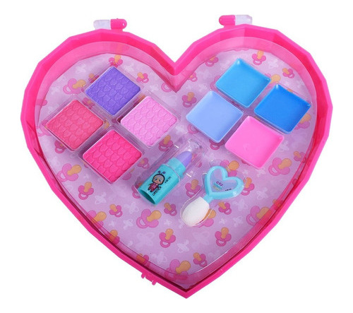 Imagen 2 de 6 de Cry Babies Maquillaje Infantil Make Up En Forma De Corazón