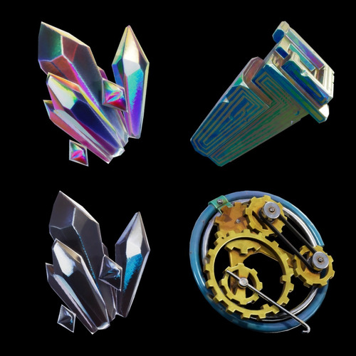 Materiales 6 Estrellas Espectrolita Fortnite Xbox Pc Ps4