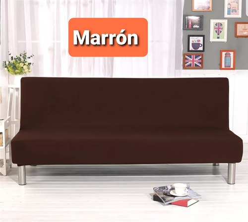 Imagen 3 de 7 de Funda Spandex Pará Sofa Cama-azul
