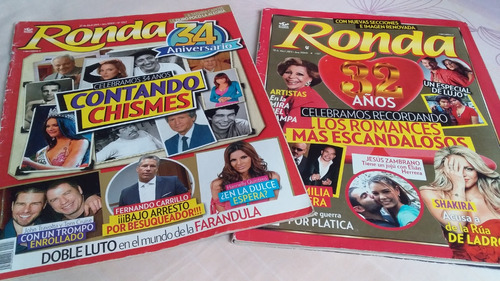 Revistas Ronda Especiales 32 Y 34 Aniversario