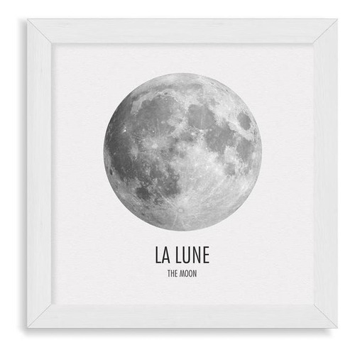 Cuadros Linea Home 20x20 Chato Blanco La Lune