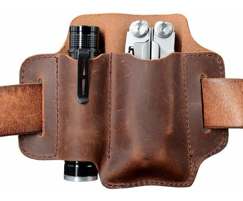 Funda De Cuero Xxl Edc Para Leatherman Multitools Funda, Edc