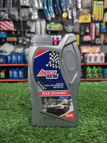 Aceite Motor 20w-50 Mineral American Racing 