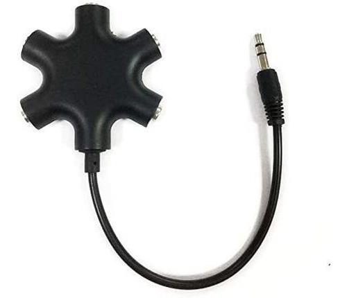 Conector Divisor De Audio Para Multiples Audífonos De 5