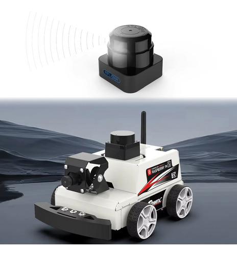 Tecneu Escáner Distancia Láser 360° Rplidar C1 Navegación Mapeo 12m Deteccion de Obstáculos