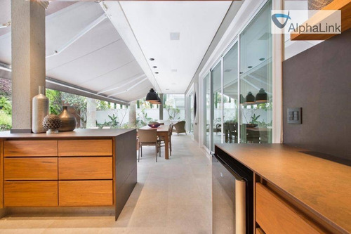Casa Com 4 Dormitórios À Venda, 550 M² Por R$ 8.000.000,00 - Alphaville 01 - Barueri/sp - Ca0606