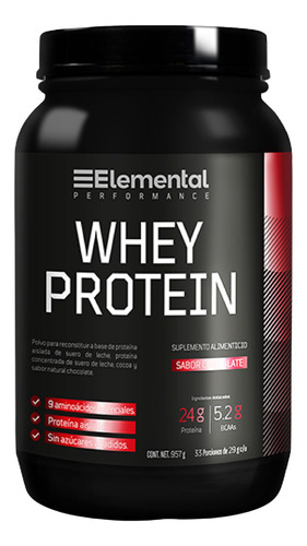 Whey Protein | Proteína Aislada 33 Porciones De 29 G | 957g