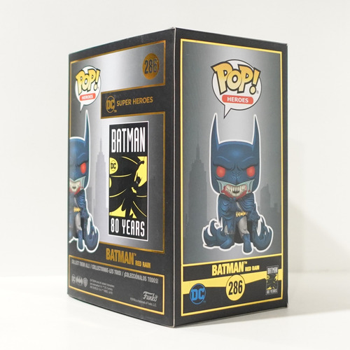 Funko Pop! Dc Batman 80 Aniversario - Batman 286 Red Rain (Usado)