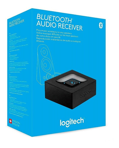 Imagen 6 de 7 de Receptor Multi Bluetooth De Audio Logitech Mini Aux Plug 3.5