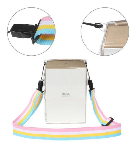 Imagen 5 de 12 de Para Fujifilm Instax Share Sp-2 Impresora De Teléfono In-947