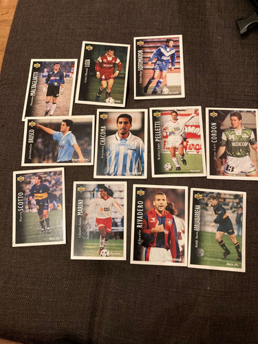 Tradings Cards Upper Deck Fútbol Argentino 95 Lote X 11