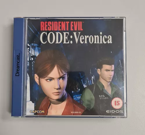 jogo resident evil code veronica Dreamcast Original europeu