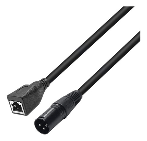 H Cable Adaptador Xlr De 3 Pines A Rj45 Cable Conector De