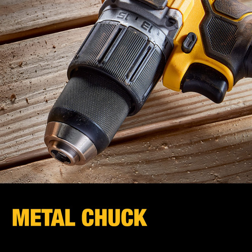 Furadeira De Martelo Dewalt 20v Max 1/2 Pol Sem Fio Sem Esco