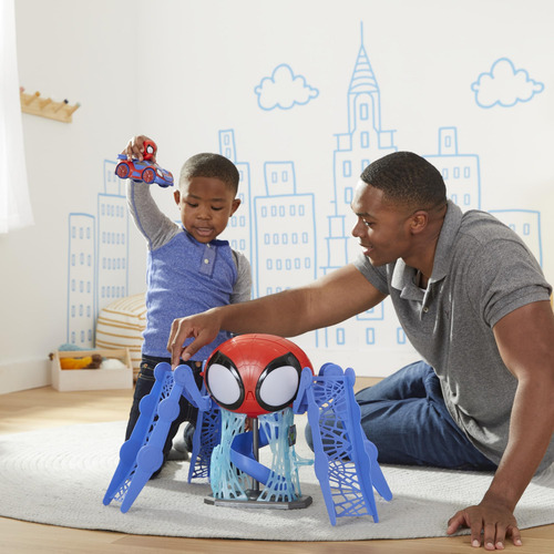 Playset Spider-man Spidey E Seus Incríveis Amigos Web-quarte