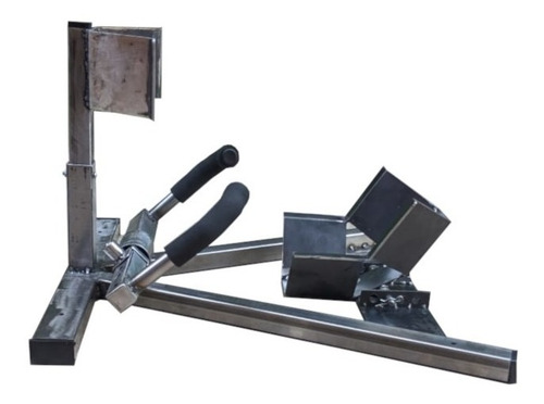 Anclaje Antirrobo Rueda Moto Wheel Chock Security En Cuotas