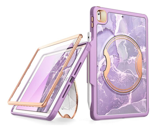 Funda New iPad Clayco 10.2 9na/8va/7ma Gen Full Body/purpura