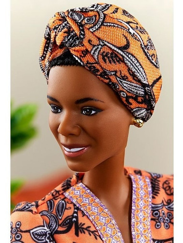 Imagem 2 de 9 de Barbie Inspiring Women Maya Angelou 2021 Escritora Signature