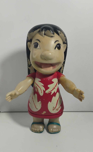 Antiga Boneca Lilo Stitch Vinil Original Estrela - Leia (Usado)